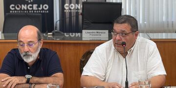 Carlos Álvarez, presidente de la FEV; Rafael Barreiro, vicepresidente;