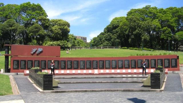 Solicitan que CABA actualice el escudo de Tierra del Fuego en el Cenotafio de Malvinas
