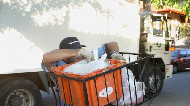 COTRECO. Recolección de residuos en Villa Carlos Paz (Archivo).