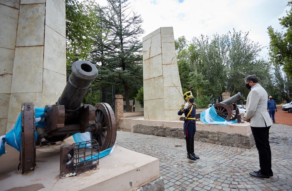 Las Heras inició su aniversario 150 con un homenaje al General San Martín