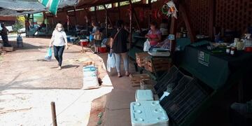 A causa de la sequía productores perdieron cosechas por lo que dejaron de asistir a la Feria Franca en Eldorado.