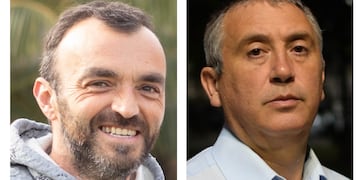 Facundo Liebana a Deportes y Emiiano Capandegui director del Hospital Pirovano