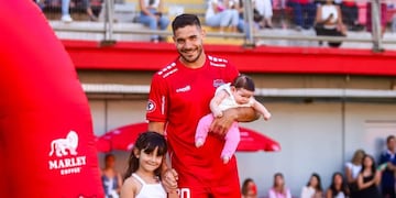 El "Tano" Gabriel Graciani, en el Ñublense de Chile. (Instagram).