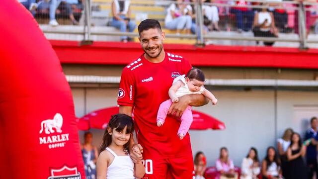 El "Tano" Gabriel Graciani, en el Ñublense de Chile. (Instagram).
