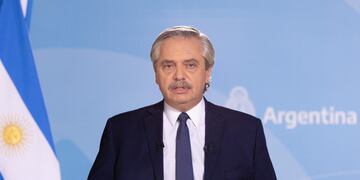 El presidente Alberto Fernández.