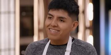Antonio, el salteño de Masterchef, no pudo evitar su emoción al conocer a Vicky Xipolitakis.