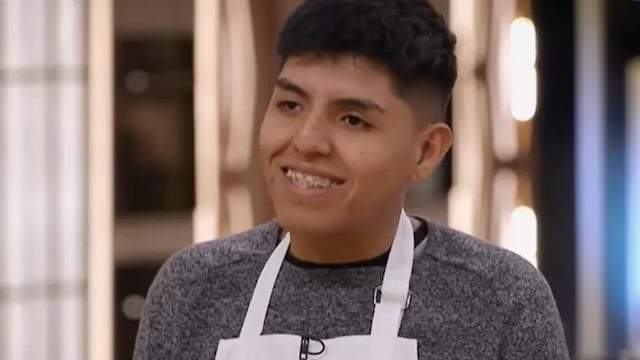 Antonio, el salteño de Masterchef, no pudo evitar su emoción al conocer a Vicky Xipolitakis.