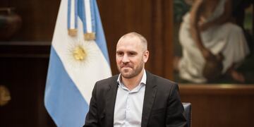 Martín Guzmán Ministro de Economía de Argentina durante una entrevista. Foto Federico Lopez Claro
Martin Guzman