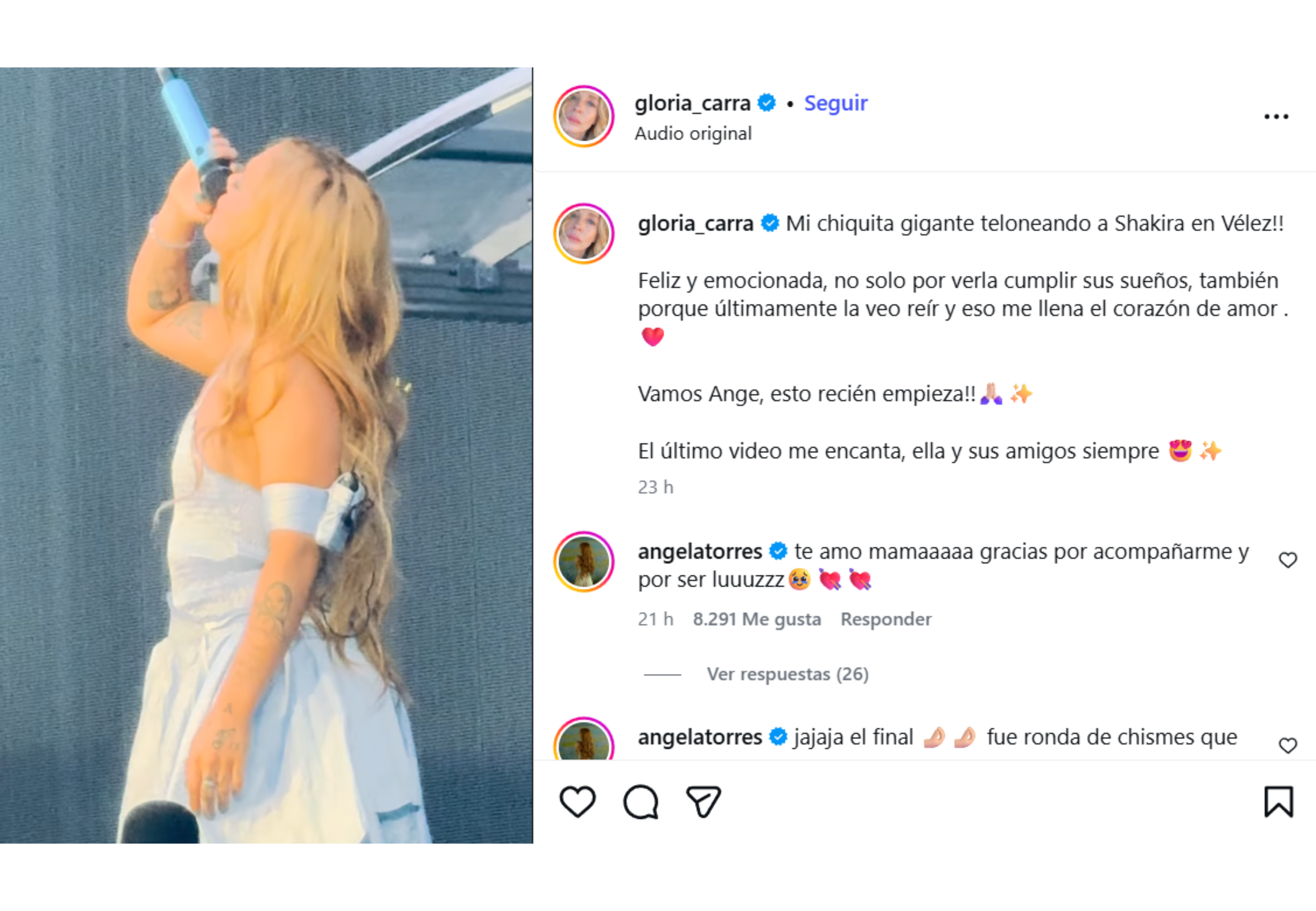 El ida y vuelta en redes.