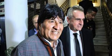 El titular de la Agencia Federal de Inteligencia (AFI), Agustín Rossi, fue uno de los anfitriones del evento.