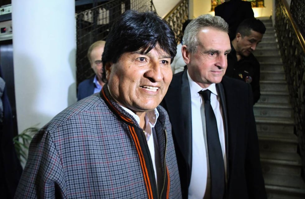 Evo Morales visitó Rosario y afirmó que Estados Unidos “está en decadencia”
