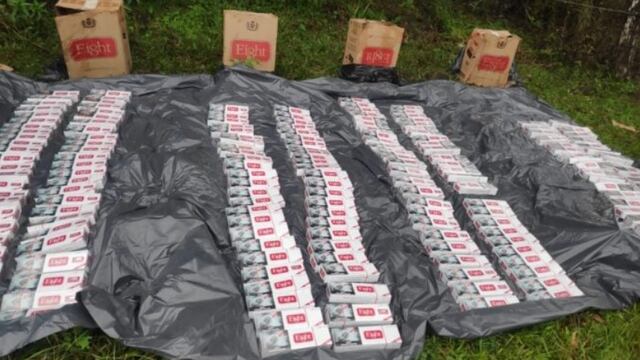 Incautan contrabando de cigarrillos en Aristóbulo del Valle.