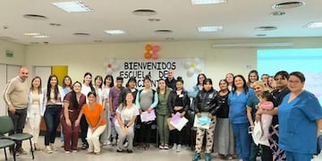 La actividad se dirigió a adolescentes embarazadas del área operativa Banda del Río Salí.