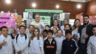 Castellano estuvo en la “Feria de Ciencia y Tecnología” en la Escuela del barrio San José