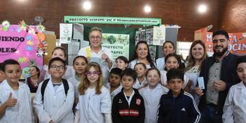 Castellano estuvo en la “Feria de Ciencia y Tecnología” en la Escuela del barrio San José