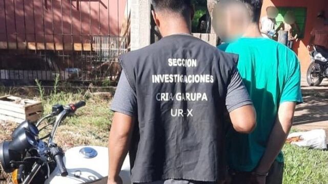 Dos presuntos motochorros fueron detenidos tras allanamientos en Garupá.
