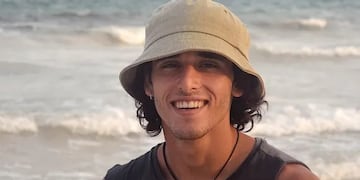 Benjamin Gamond tenía 23 años y murió por las lesiones que le provocaron los machetazos (La Voz).