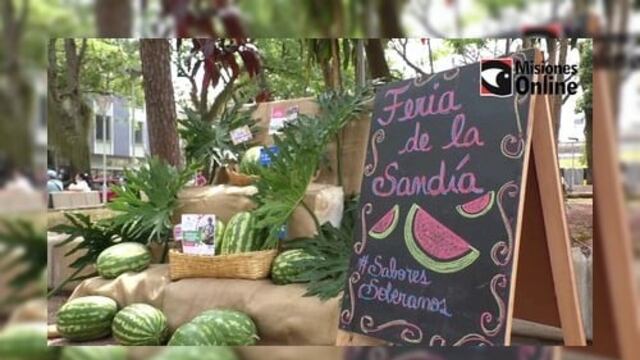 Este próximo jueves se realizará la Feria de Sandías en Posadas.