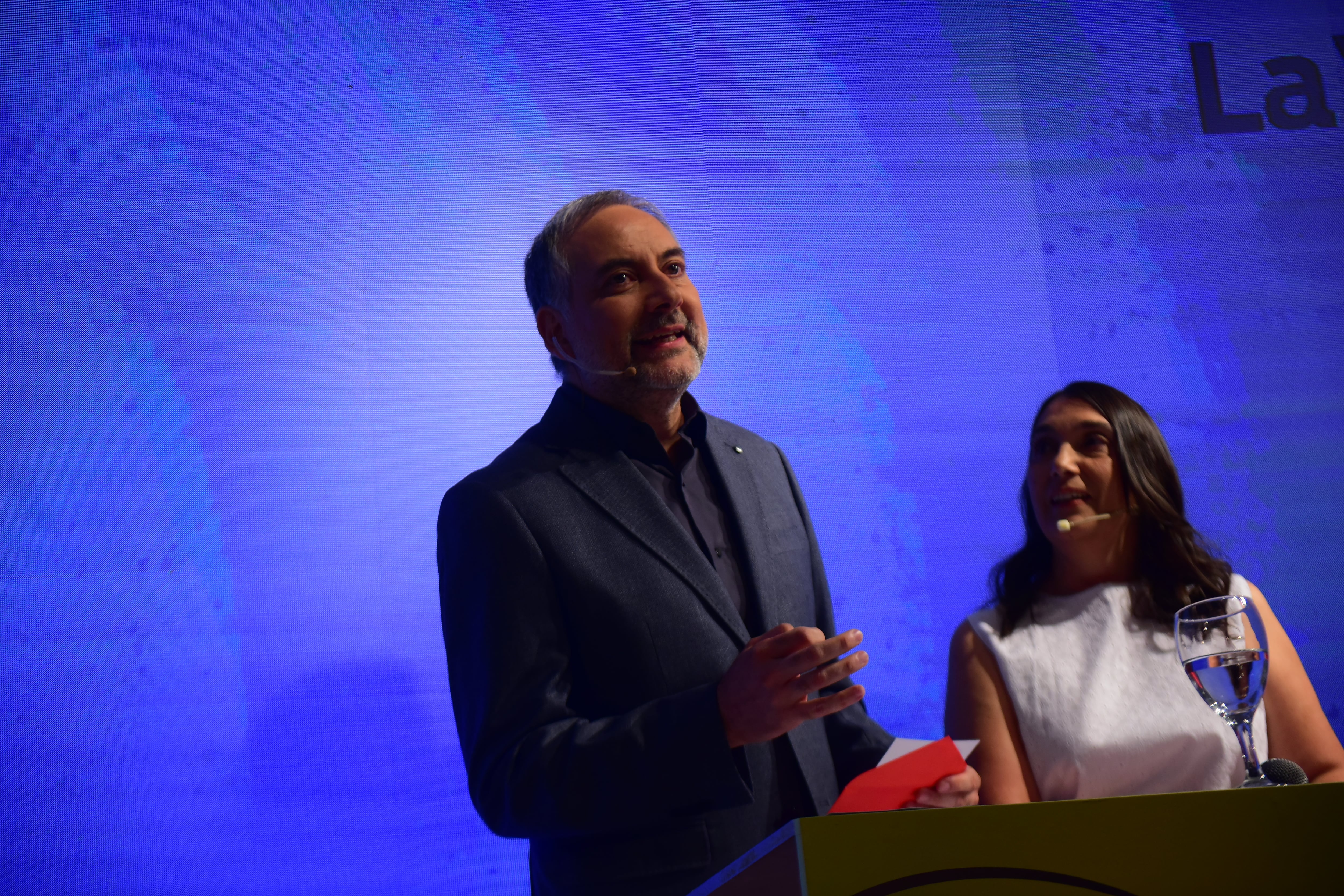 Entrega de los Premios Estímulo a los deportistas destacados del año en el Auditorio de La Voz (Foto Javier Ferreyra)