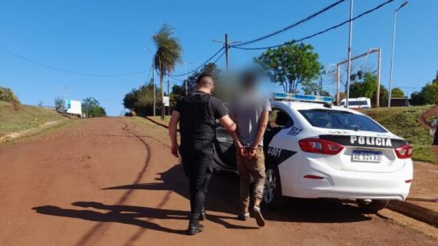 Oberá: detienen a un joven acusado de violentar a su madre.