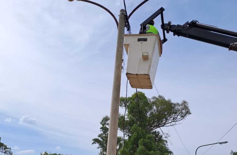 El municipio destinó 30 millones para reponer el cableado robado