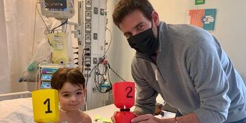 Juan Martín Del Potro e Isidro, el tandilense que espera por un trasplante de corazón