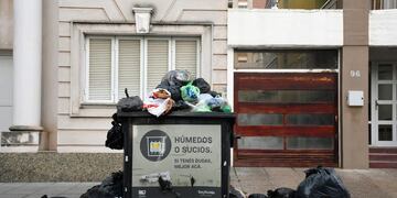 La recolección de basura en la ciudad estuvo detenida por 48 horas.