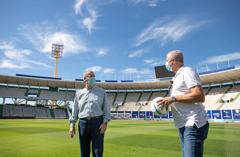 Schiaretti en el Kempes: “Ya está listo para la final de la copa Sudamericana”