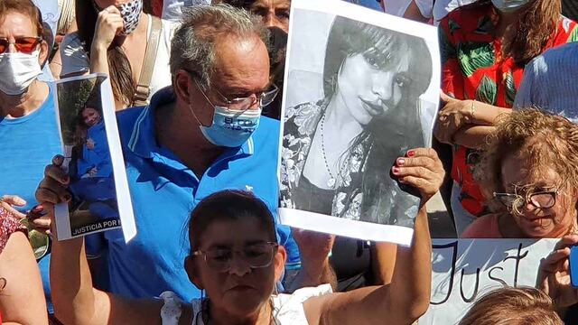 Susana Balmaceda, la madre de Nadia, lleva tiempo pidiendo Justicia ante los tribunales de Villa Dolores. (Miguel Ortiz/La Voz)