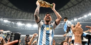 La Copa del Mundo que estuvo en manos de Lionel Messi llega a Córdoba.