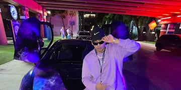 Kaleb Di Masi le regaló un auto a su papá.