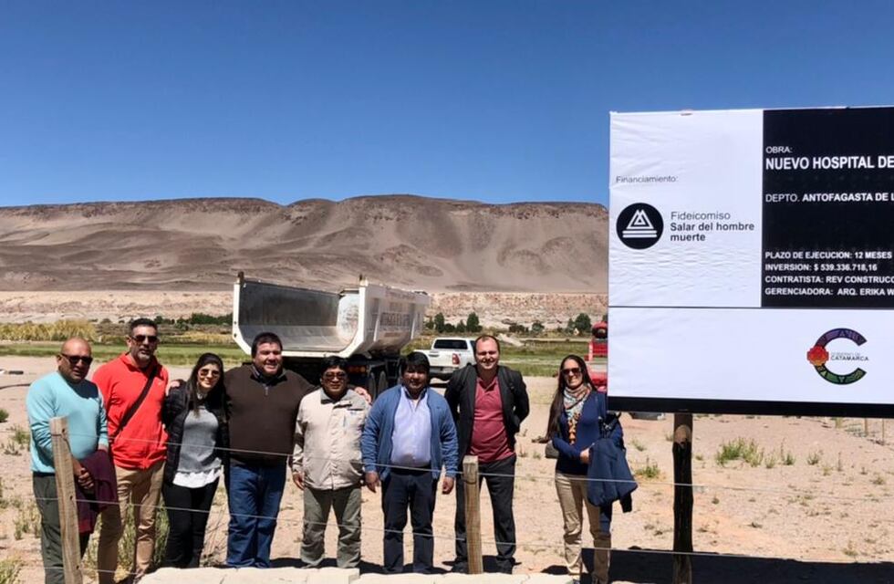 Comenzó la construcción del nuevo Hospital en Antofagasta de la Sierra