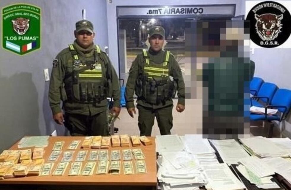 Lo investigan por estafas y lo encontraron en la ruta 34 con U$S 15.000