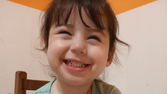 Valentina tiene 1 año y siete meses, vive en Punta Alta