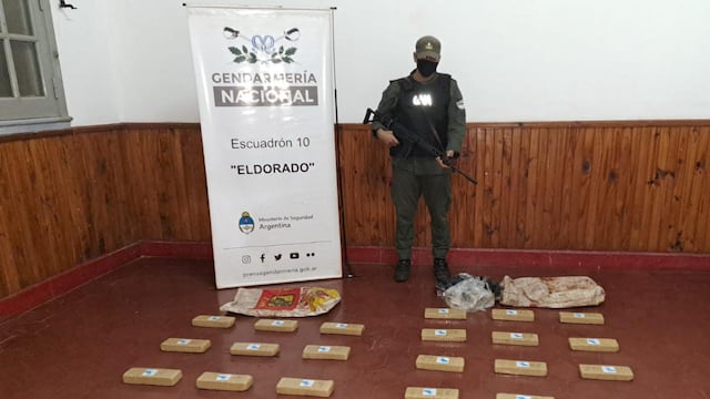 Desbaratan cargamento de marihuana en Colonia Wanda.