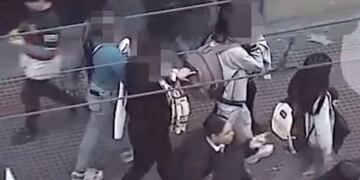 Mirá el video que muestra el accionar con total impunidad en el centro de Córdoba.