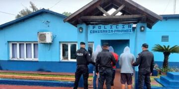 Detienen a dos individuos tras el robo a una carnicería en Panambí.