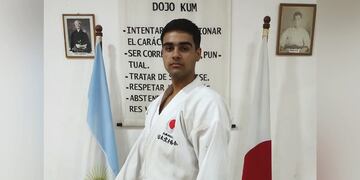 Gonzalo Aguilar integrará la Selección Argentina de Karate JKA