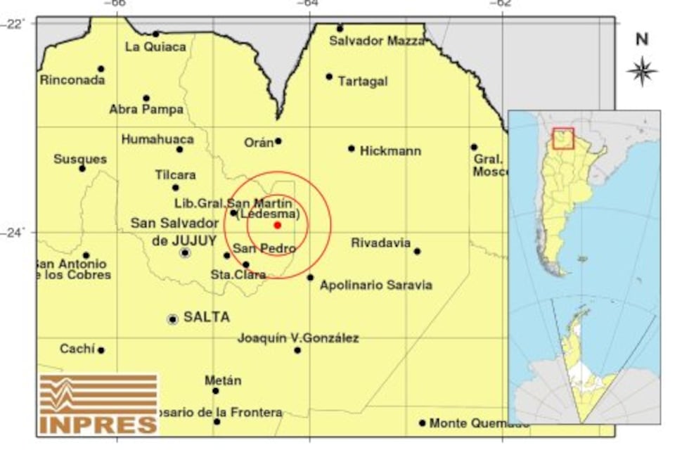Se movió todo en Jujuy: un fuerte temblor tomó por sorpresa a muchos este mediodía