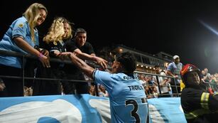 Mariano Troilo, zaguero de Belgrano convocado a la Selección, y el agradecimiento a su familia.