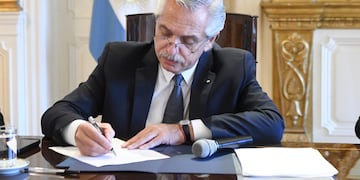 Presidente Alberto Fernández. (Archivo)