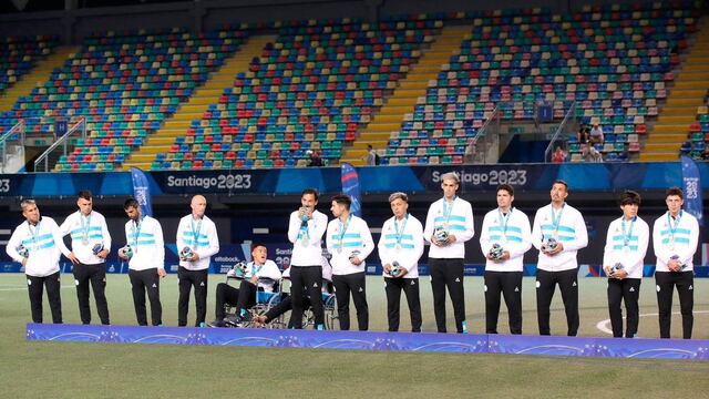 Fútbol PC7. Mendocinos presentes en el Parapanamericanos Santiago 2023