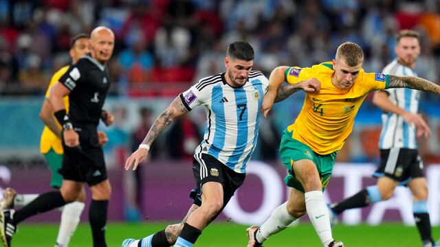 Szymon Marciniak dirigió a la Argentina ante Australia (AP)