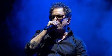 Andrés Calamaro se ausentó de un show en Colombia. / instagram