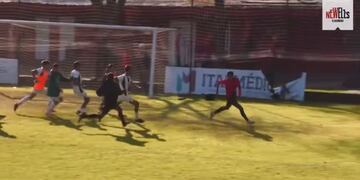 Los juveniles de Talleres terminaron a las piñas ante Atlético Paranaense