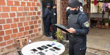 Siete detenidos y varios objetos robados recuperados en Posadas.
