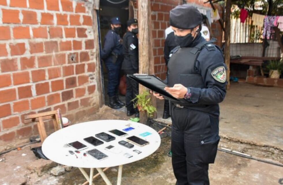 Siete detenidos y varios objetos robados recuperados en Posadas
