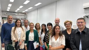 Concejales recorrieron el laboratorio Mega