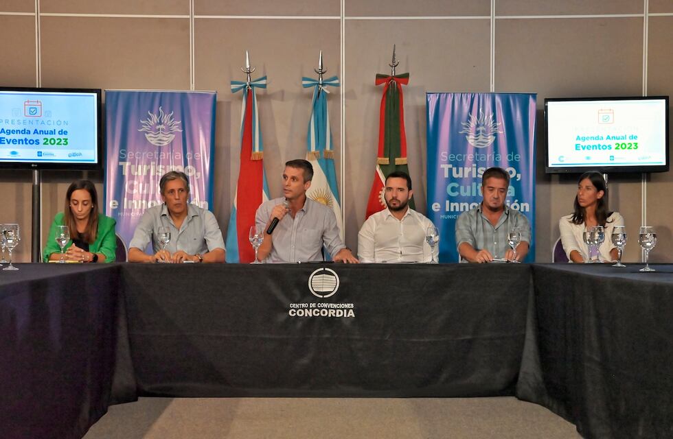 La Municipalidad presentó su agenda 2023 de Eventos