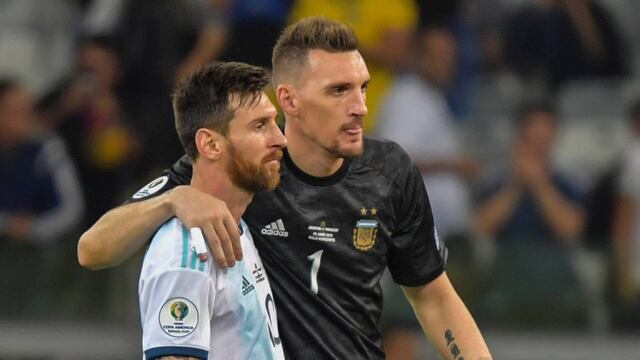 Leo y el "Pulpo" salieron campeones mundiales en Qatar.